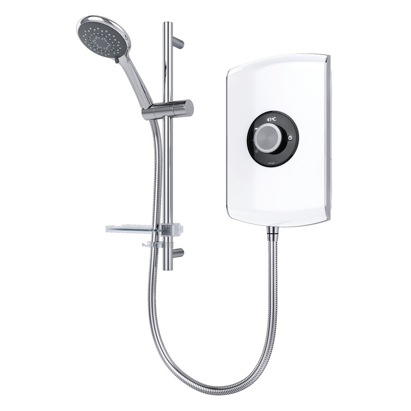 Triton Amore Electric Shower 9.5kW White Gloss