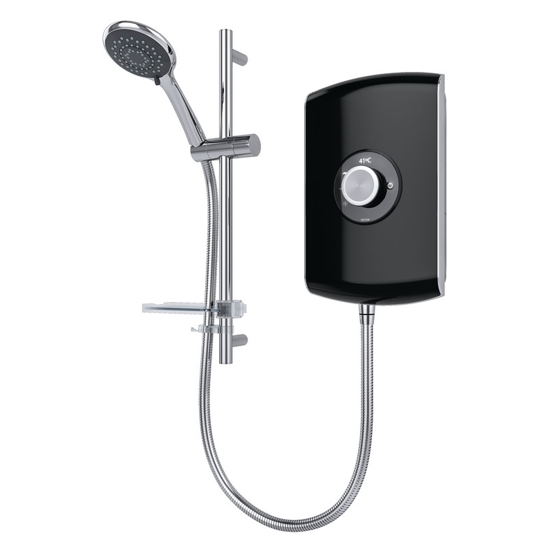 Triton Amore Electric Shower 8.5kW Black Gloss Triton Amore Electric Shower 8.5kW Black Gloss
