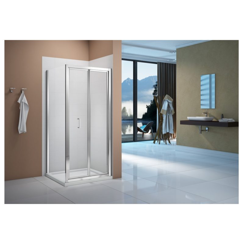 Merlyn Vivid Boost 800mm Bi-Fold Shower Door