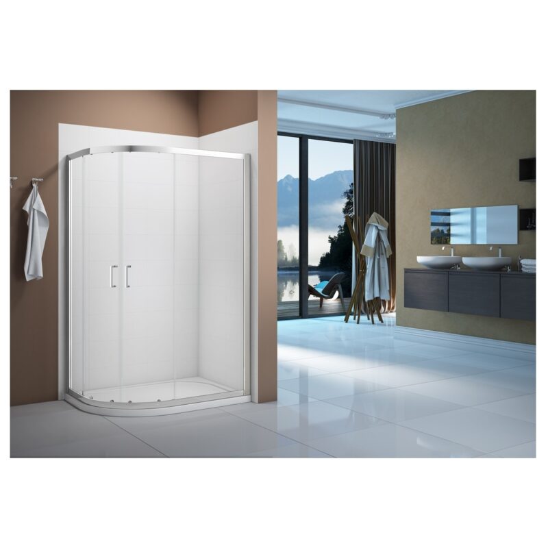 Merlyn Vivid Boost 900x760mm 2 Door Offset Quadrant Enclosure Merlyn Vivid Boost 900x760mm 2 Door Offset Quadrant Enclosure