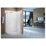 Merlyn Vivid Boost 1200x900mm 2 Door Offset Quadrant Enclosure