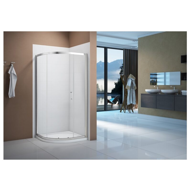 Merlyn Vivid Boost 1200x900mm 1 Door Offset Quadrant Enclosure