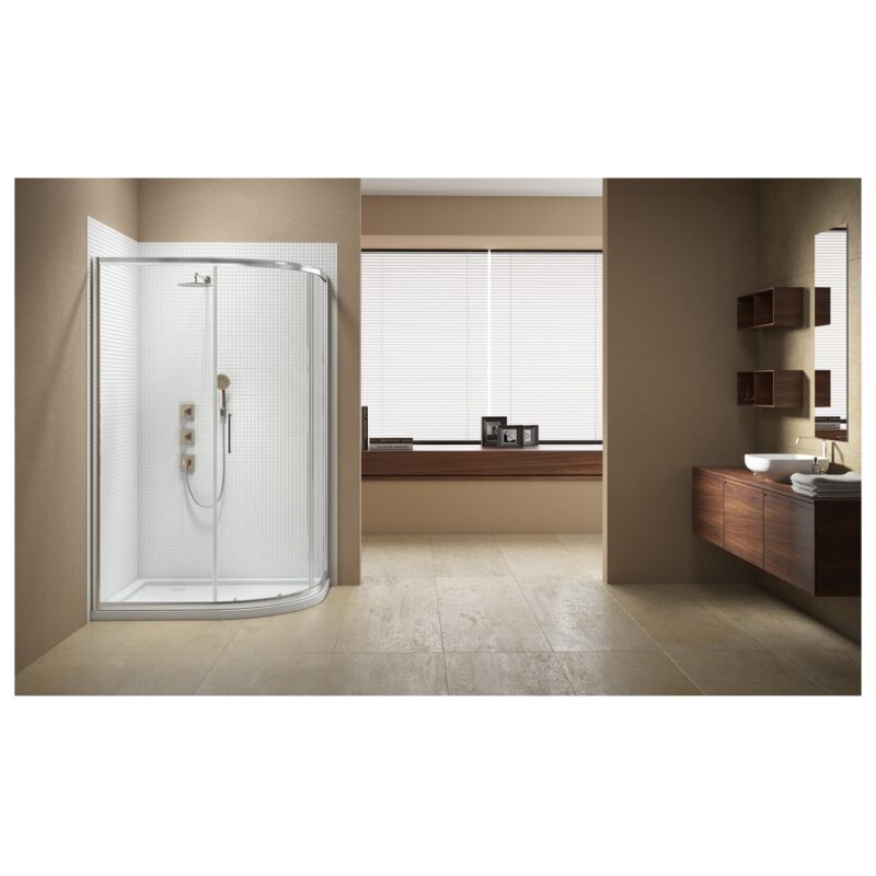 Merlyn Vivid Sublime 1200x900mm 1 Door Offset Quadrant Enclosure Merlyn Vivid Sublime 1200x900mm 1 Door Offset Quadrant Enclosure