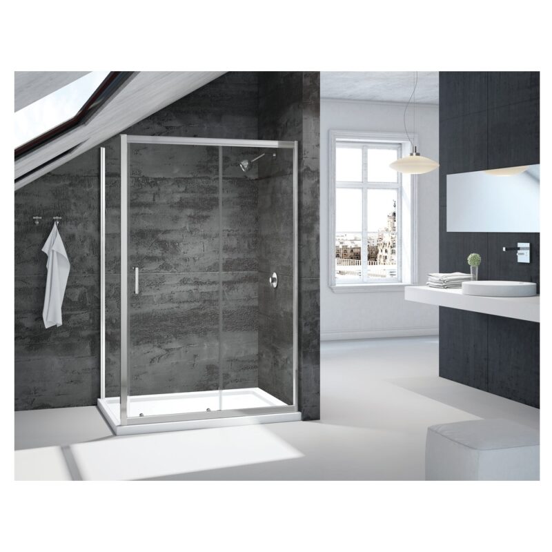 Merlyn Boost Loft 1200mm Sliding Shower Door