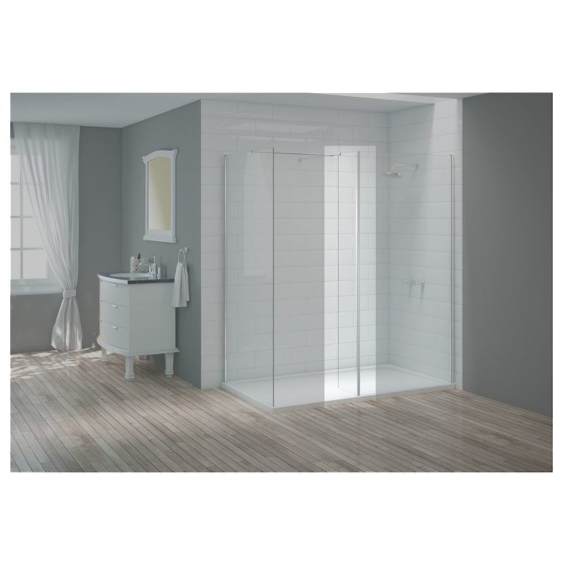 Merlyn Wetroom 300mm Fixed Panel