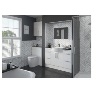 Bathrooms To Love Alba 2400mm Plinth White Gloss