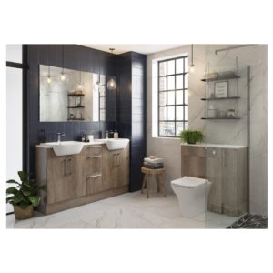 Bathrooms To Love Alba 900x330mm Base End Panel Oak