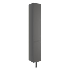 Bathrooms To Love Valesso 300mm Tall Unit Onyx Grey Gloss