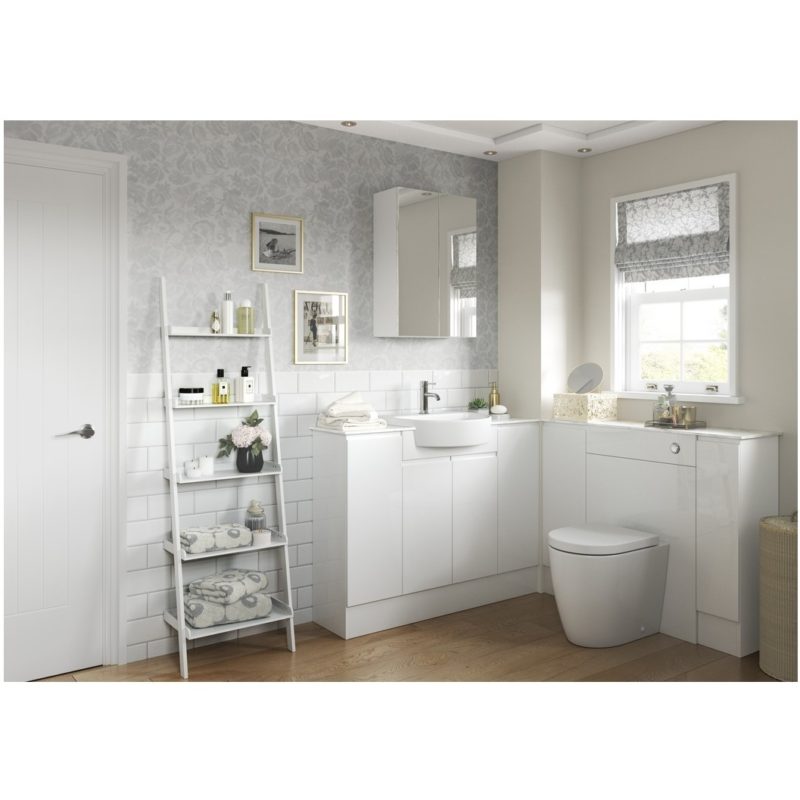 Bathrooms To Love Valesso 600mm WC Unit White Gloss