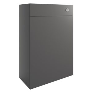 Bathrooms To Love Valesso 600mm WC Unit Onyx Grey Gloss