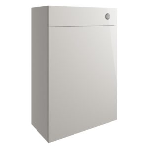 Bathrooms To Love Valesso 600mm WC Unit Pearl Grey Gloss