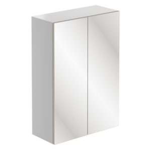 Bathrooms To Love Valesso 500mm Mirrored Unit White Gloss