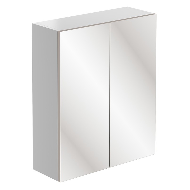 Bathrooms To Love Valesso 600mm Mirrored Unit White Gloss