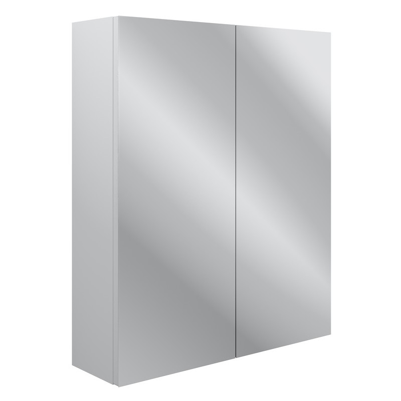 Bathrooms To Love Benita 600mm 2 Door Wall Unit Satin White Ash
