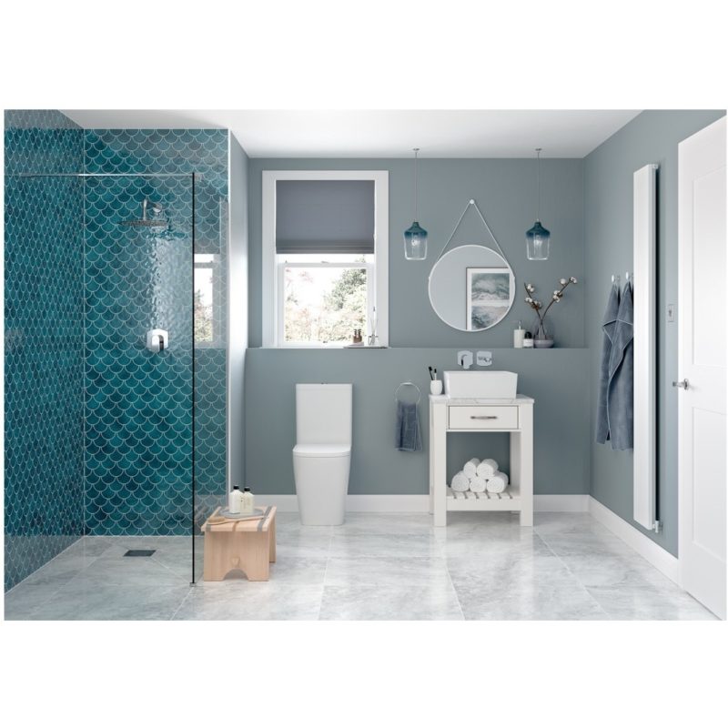 Bathrooms To Love Manhattan 600mm Floor Vanity Unit White Ash