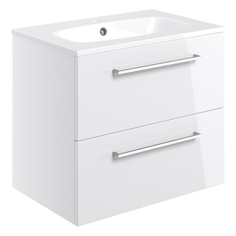 Bathrooms To Love Volta 610mm Wall Hung Unit & Basin White