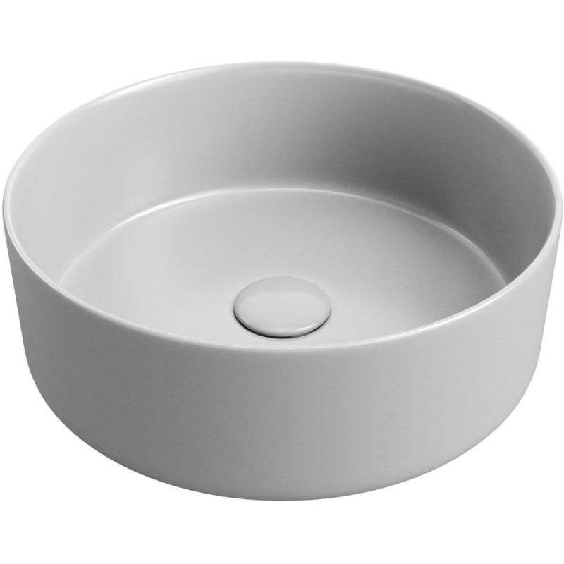 Bathrooms To Love Luxey 355mm Ceramic Washbowl & Waste Matt Grey