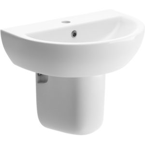 Bathrooms To Love Tuscany 550x400mm Basin & Semi Pedestal