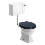 Bathrooms To Love Sherbourne Low Level WC Pack, Indigo Seat