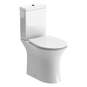 Bathrooms To Love Sandro Rimless Open Back WC & Soft Close Seat