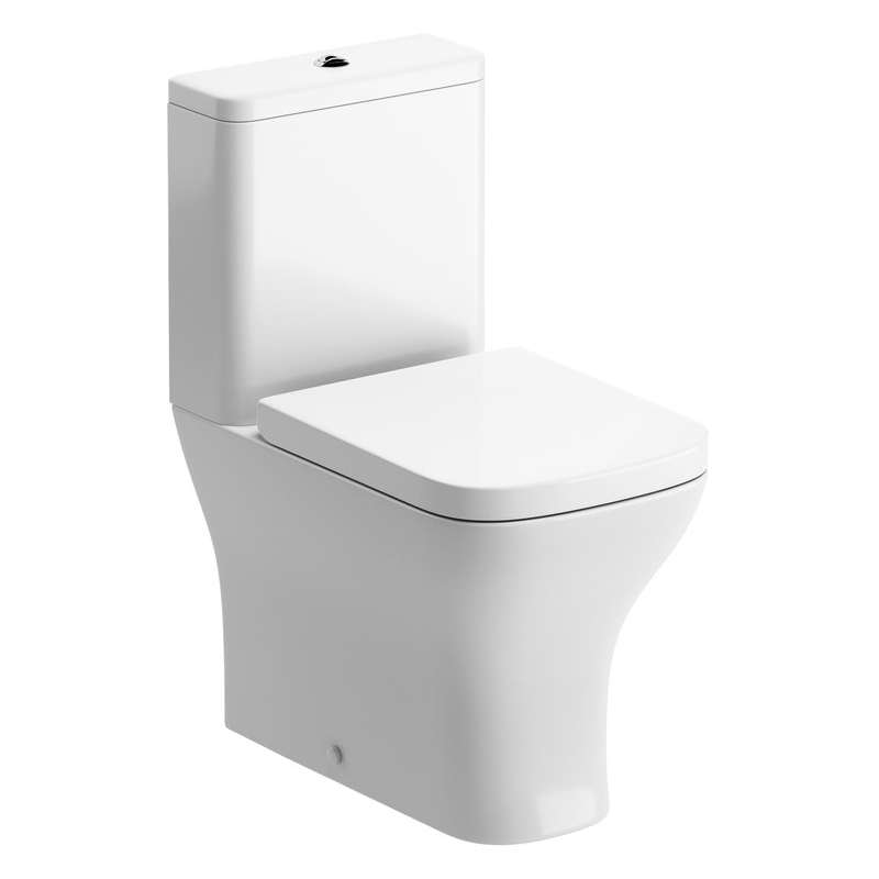 Bathrooms To Love Cedarwood Fully Shrouded Toilet with Wrapover Seat