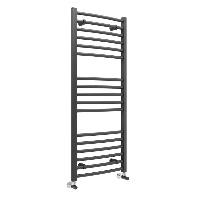 Bathrooms To Love Grada Curved Ladder Radiator 500x1200mm Anthracite