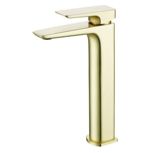 Bathrooms To Love Finissimo Mono Tall Basin Tap Brushed Brass