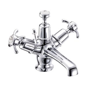 Burlington Anglesey Basin Mixer with Pop-Up Waste