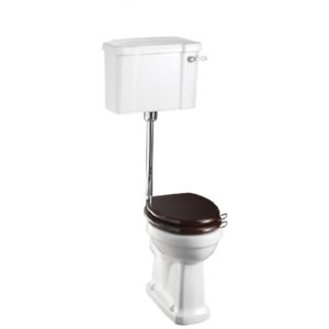 Burlington Standard Low Level Toilet with 52cm Lever Cistern