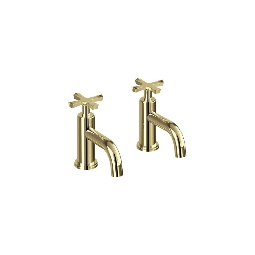 Burlington Riviera Basin Pillar Taps Gold RIV7GOLD