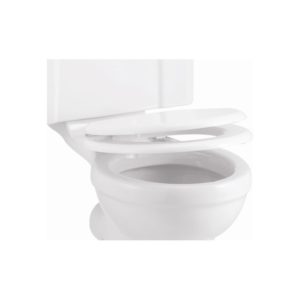 Burlington Soft Close Toilet Seat Gloss White Seat