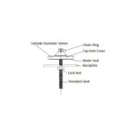 Cifial Brass Tap Hole Stopper for Basin Waste