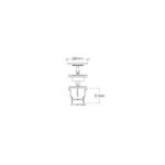 Cifial Universal Basin Waste Chrome