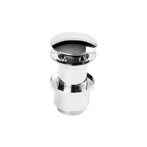 Cifial Deluxe Unslotted Clic-Clac Basin Waste Chrome