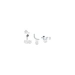 Cifial Low Pressure Aqua Filler with Clic-Clac Waste Matt Black