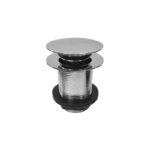 Cifial Unslotted Clic-Clac Bath Waste Chrome