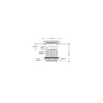 Cifial Unslotted Clic-Clac Bath Waste Chrome