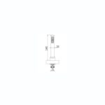 Cifial Technovation Deck Shower Set Chrome