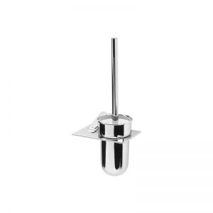 Cifial AR110 Metal Wall Mounted Toilet Brush Set Chrome