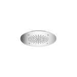 Cifial Concealed Round 280mm Shower Head Polished Steel