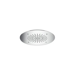 Cifial Concealed Round 280mm Shower Head Polished Steel