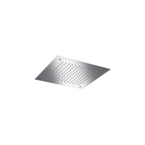 Cifial Concealed Square Shower Head Polished Steel