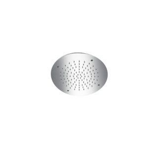 Cifial Concealed Round Shower Head Polished Steel