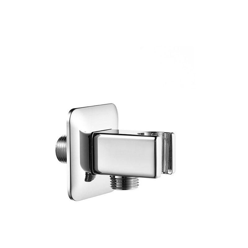 Cifial Soft Square Combined Wall Outlet & Park Bracket Chrome