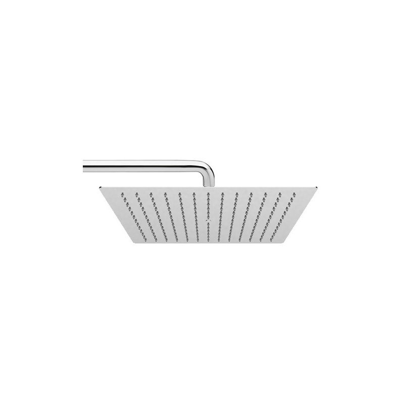 Cifial Ultra Slim Square 400mm Head Only Chrome