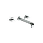 Cifial Technovation M3 3 Hole Wall Basin Mixer Chrome