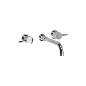 Cifial Technovation 465 3 Hole Wall Basin Mixer Tap Chrome