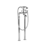 Cifial Asbury Solid Lever 2 Hole Floor Standing Bath/Shower Mixer Chrome