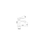 Cifial Hexa Lever Mono Basin Mixer Chrome