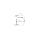 Cifial Viva Tall Mono Basin Mixer Chrome